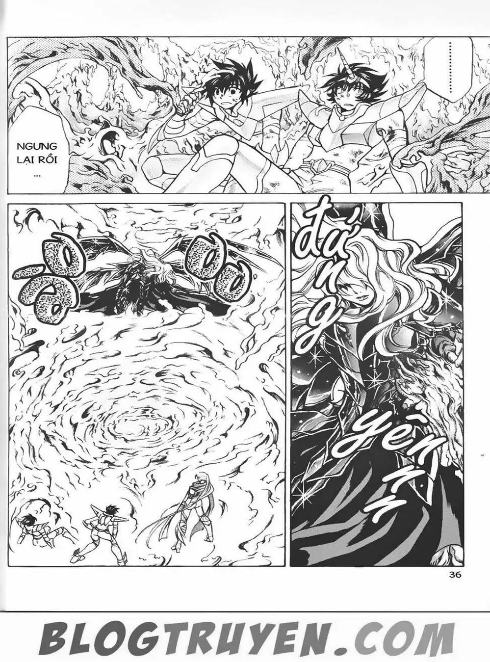 Truyện Tranh Truyền Thuyết Minh Vương - Sain Saiyan: The Lost Canvas trang 4