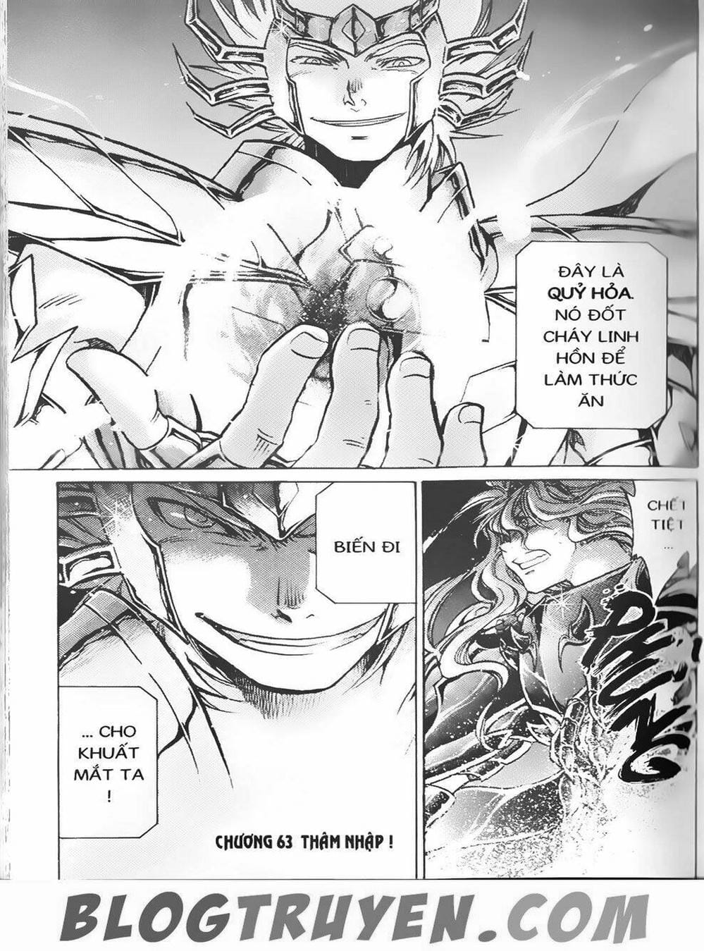 Truyện Tranh Truyền Thuyết Minh Vương - Sain Saiyan: The Lost Canvas trang 4