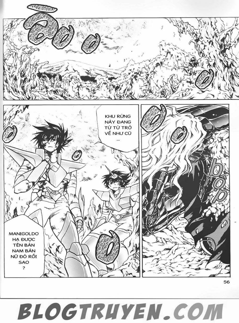 Truyện Tranh Truyền Thuyết Minh Vương - Sain Saiyan: The Lost Canvas trang 4