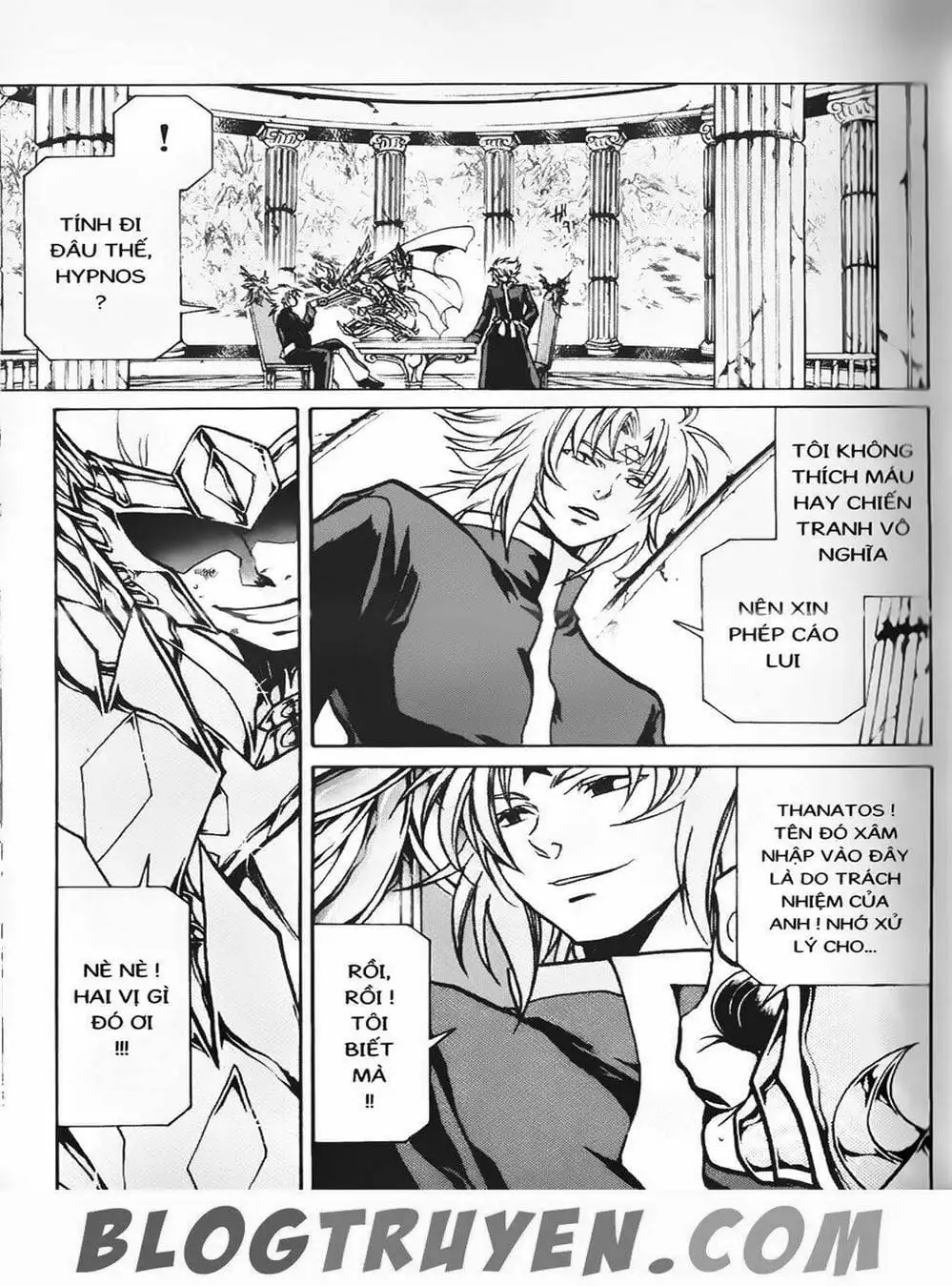 Truyện Tranh Truyền Thuyết Minh Vương - Sain Saiyan: The Lost Canvas trang 4