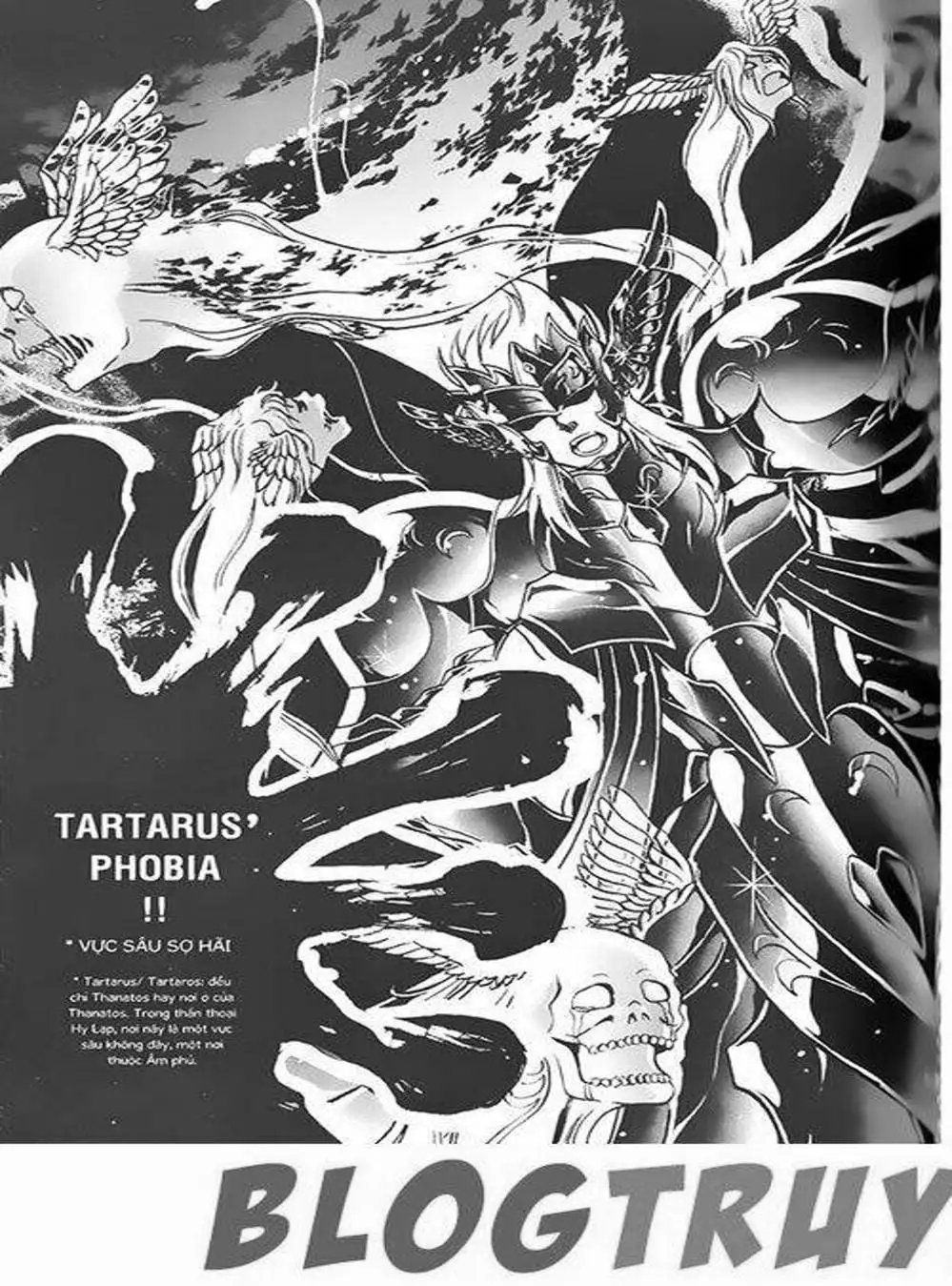 Truyện Tranh Truyền Thuyết Minh Vương - Sain Saiyan: The Lost Canvas trang 4