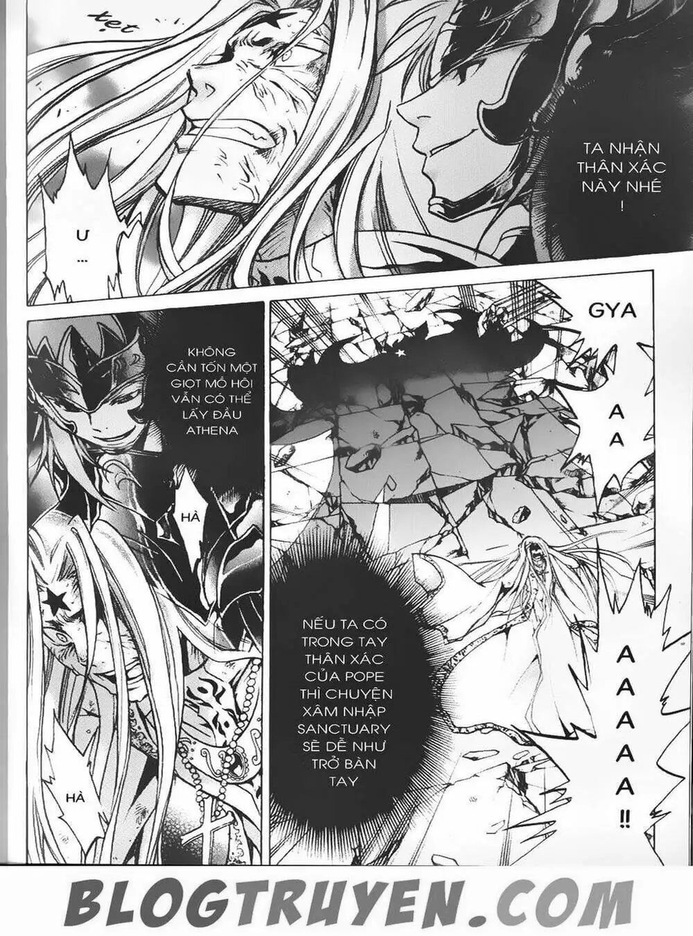 Truyện Tranh Truyền Thuyết Minh Vương - Sain Saiyan: The Lost Canvas trang 4