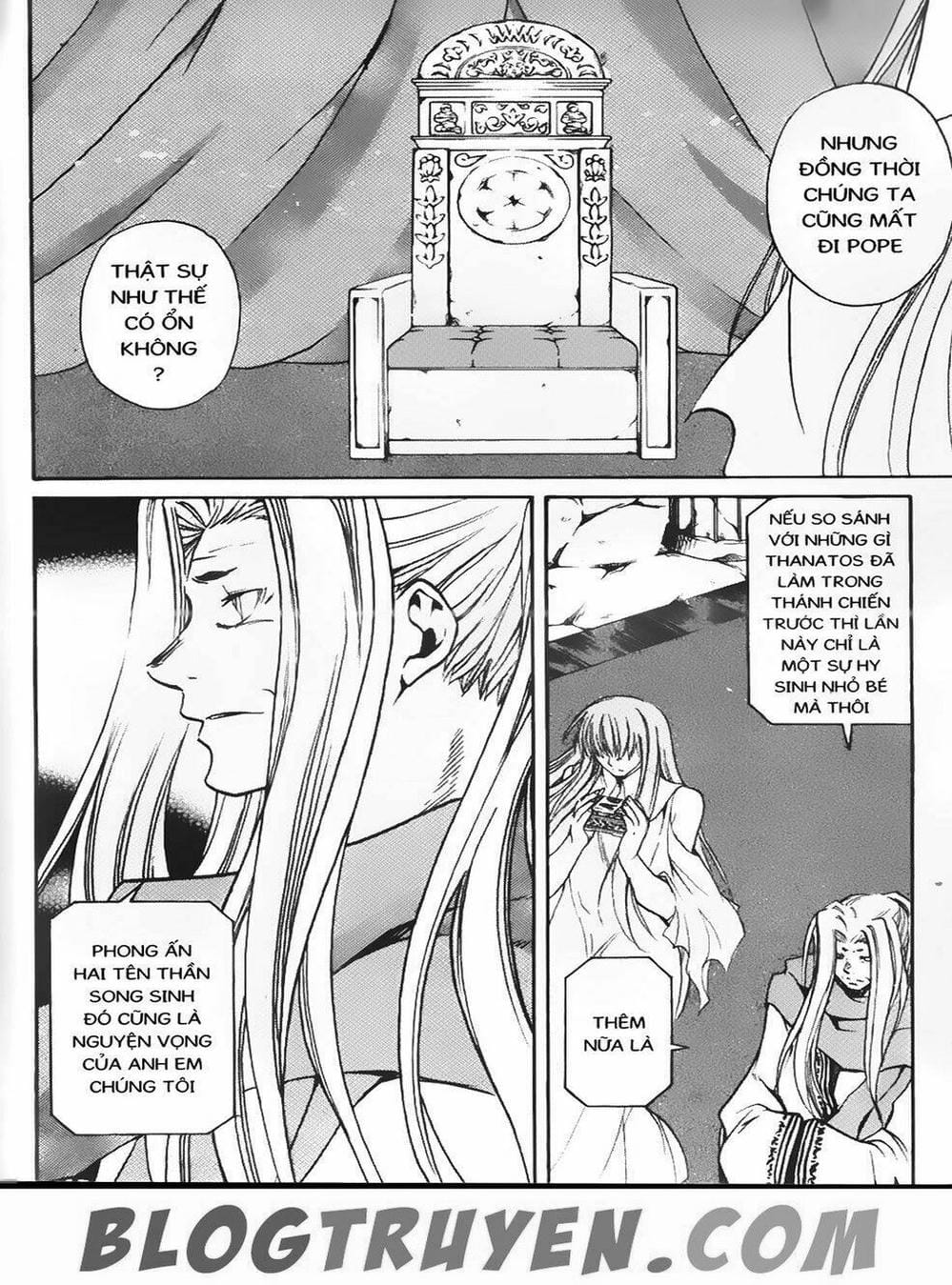 Truyện Tranh Truyền Thuyết Minh Vương - Sain Saiyan: The Lost Canvas trang 4