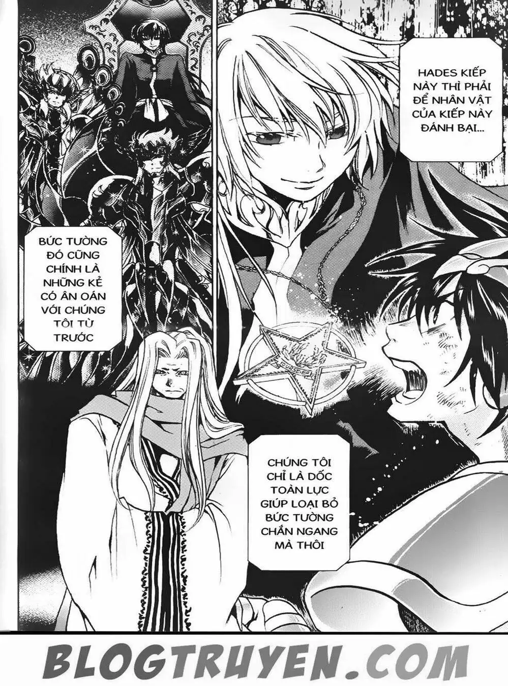 Truyện Tranh Truyền Thuyết Minh Vương - Sain Saiyan: The Lost Canvas trang 4