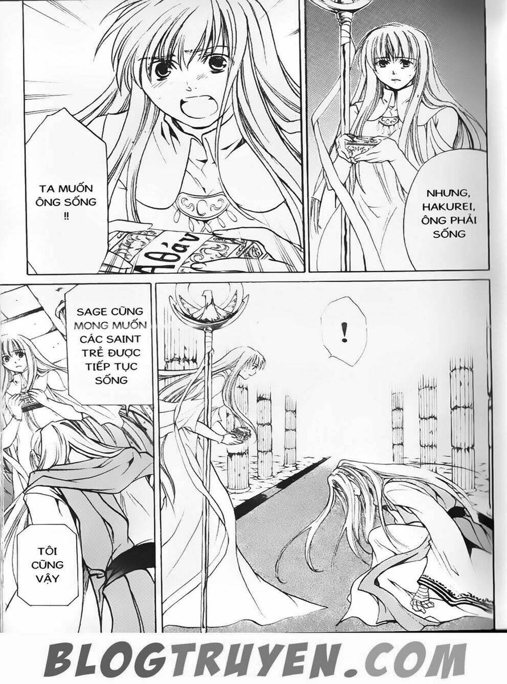 Truyện Tranh Truyền Thuyết Minh Vương - Sain Saiyan: The Lost Canvas trang 4