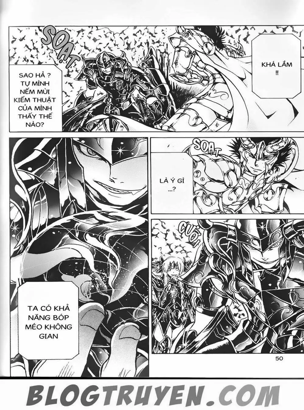 Truyện Tranh Truyền Thuyết Minh Vương - Sain Saiyan: The Lost Canvas trang 4