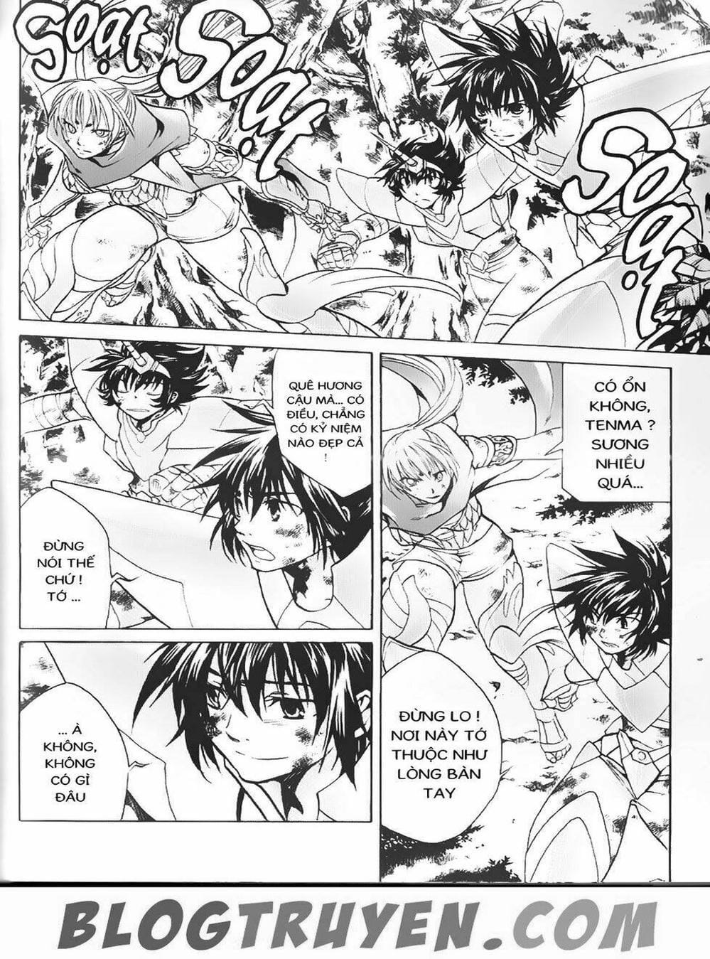 Truyện Tranh Truyền Thuyết Minh Vương - Sain Saiyan: The Lost Canvas trang 4