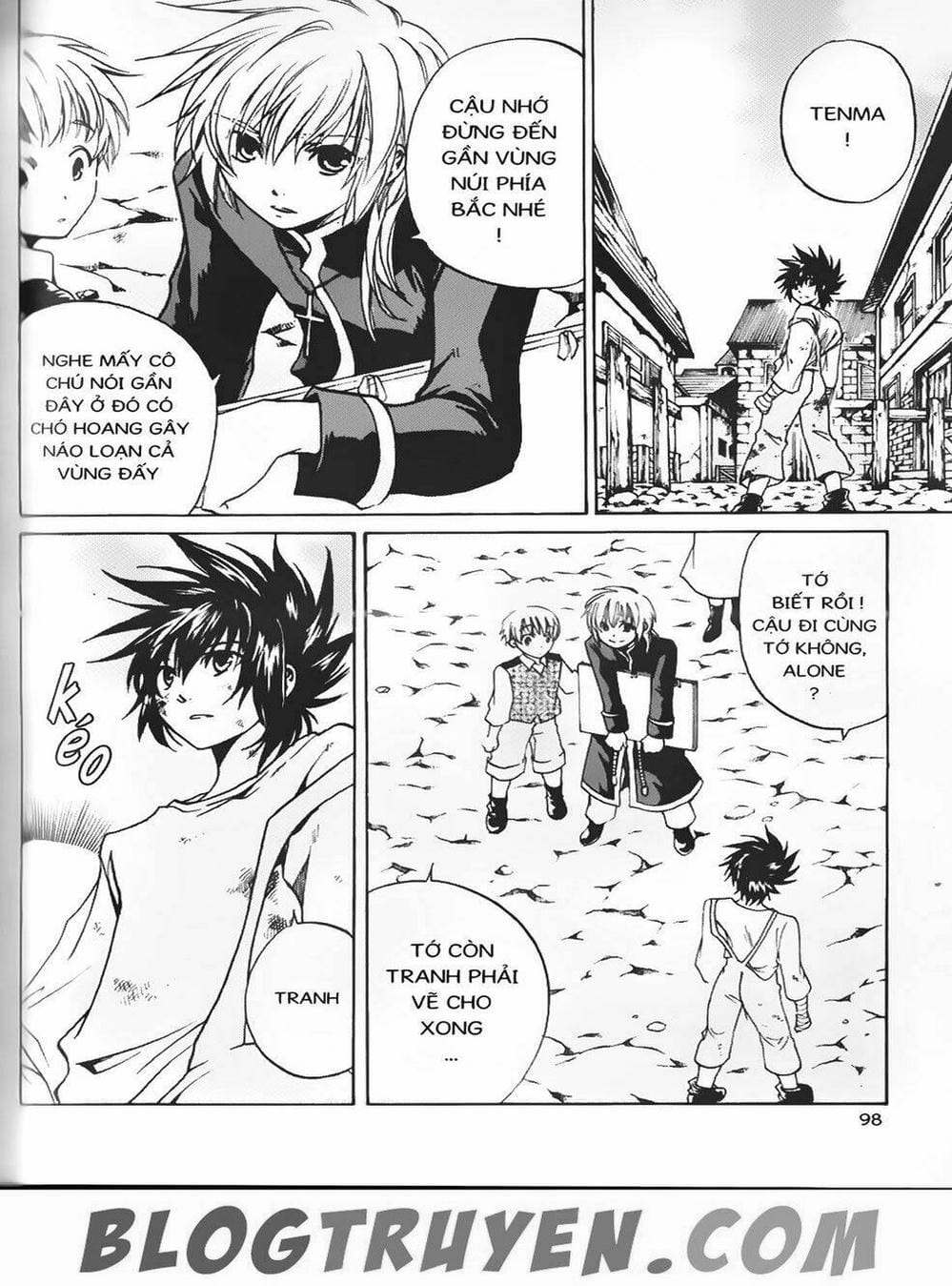 Truyện Tranh Truyền Thuyết Minh Vương - Sain Saiyan: The Lost Canvas trang 4