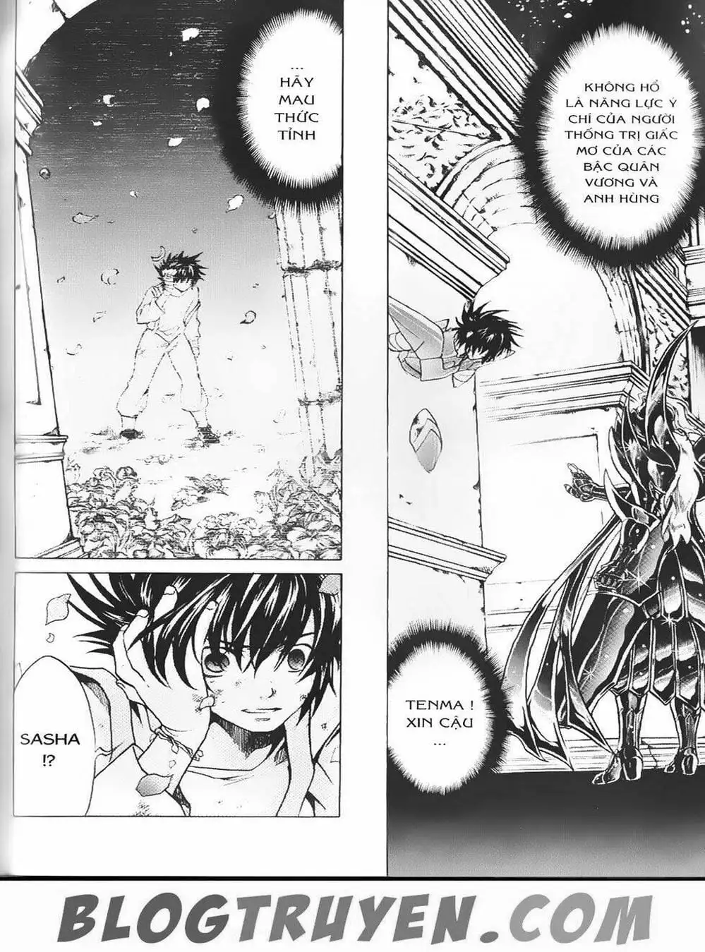 Truyện Tranh Truyền Thuyết Minh Vương - Sain Saiyan: The Lost Canvas trang 4