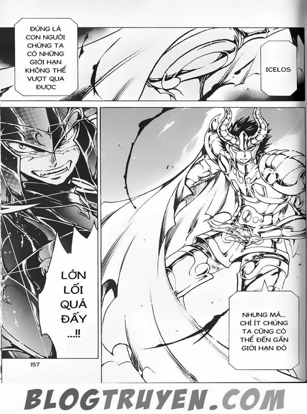 Truyện Tranh Truyền Thuyết Minh Vương - Sain Saiyan: The Lost Canvas trang 4