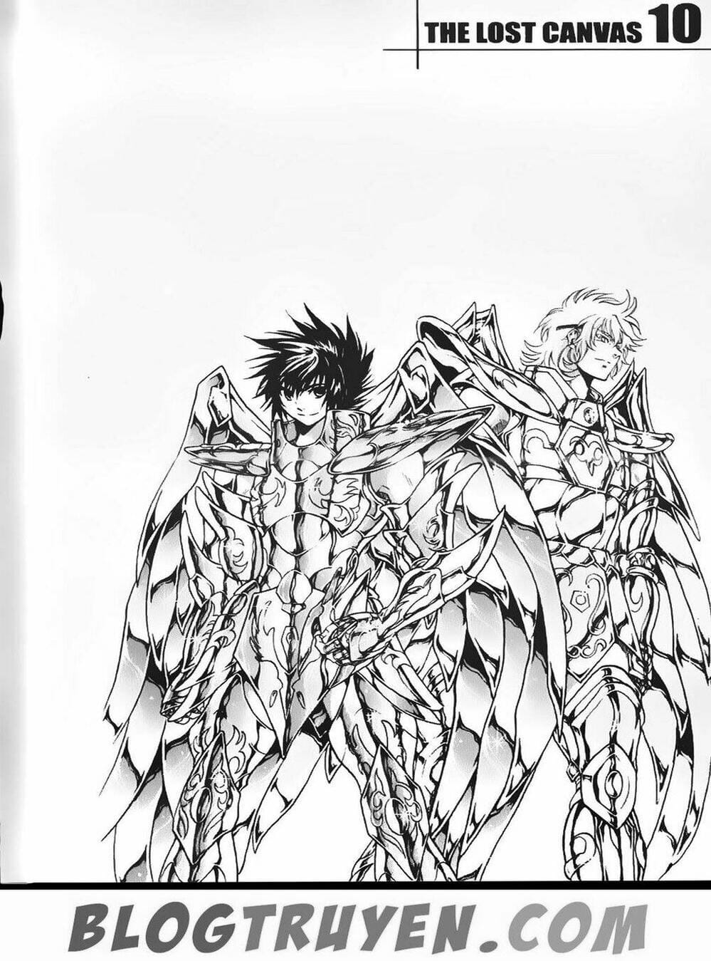 Truyện Tranh Truyền Thuyết Minh Vương - Sain Saiyan: The Lost Canvas trang 4