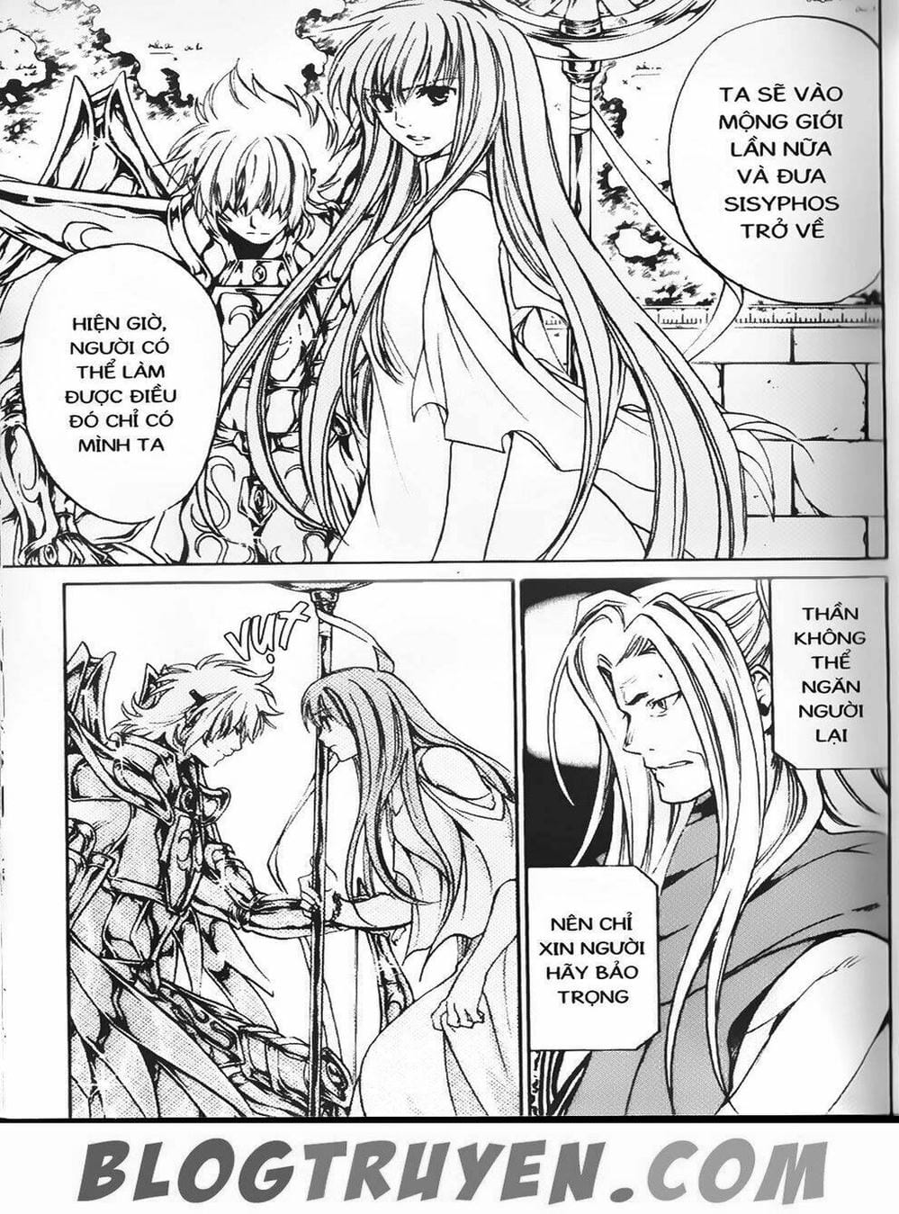 Truyện Tranh Truyền Thuyết Minh Vương - Sain Saiyan: The Lost Canvas trang 4