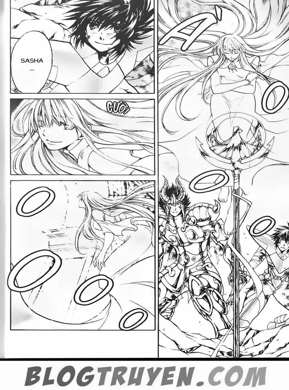 Truyện Tranh Truyền Thuyết Minh Vương - Sain Saiyan: The Lost Canvas trang 4