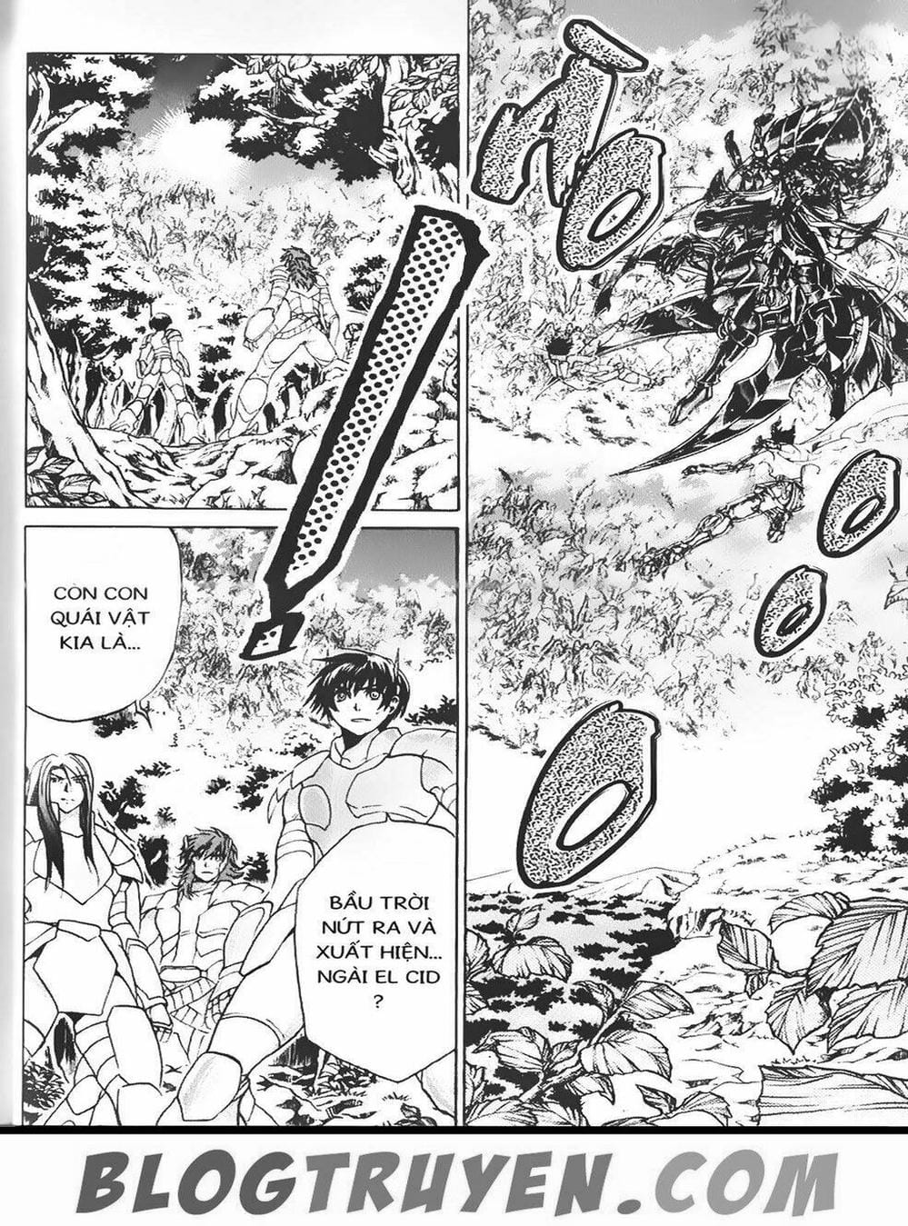 Truyện Tranh Truyền Thuyết Minh Vương - Sain Saiyan: The Lost Canvas trang 4