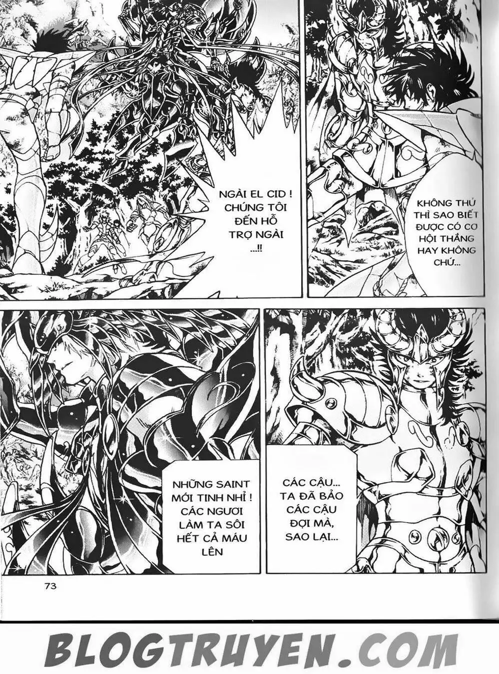 Truyện Tranh Truyền Thuyết Minh Vương - Sain Saiyan: The Lost Canvas trang 4