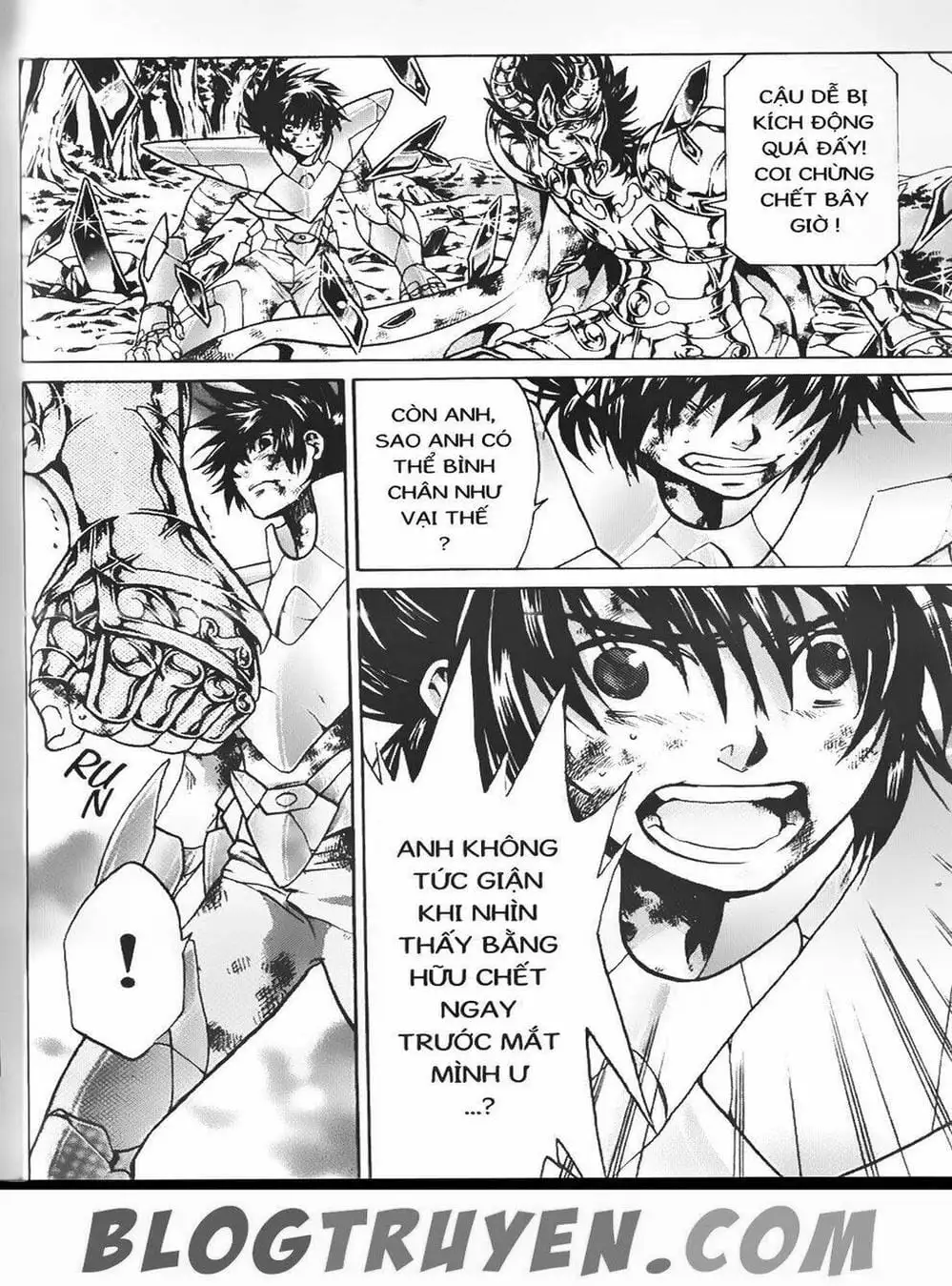 Truyện Tranh Truyền Thuyết Minh Vương - Sain Saiyan: The Lost Canvas trang 4