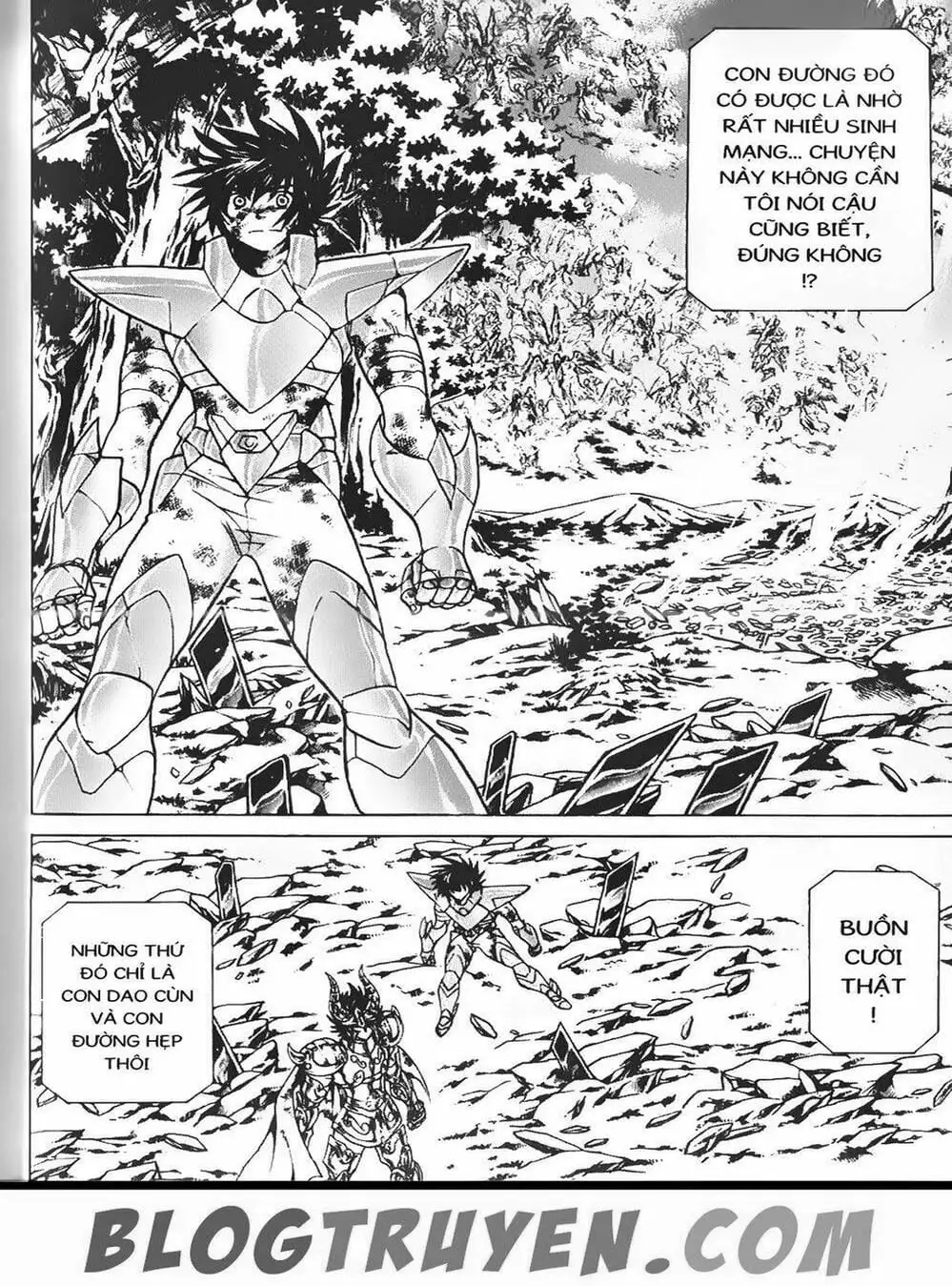 Truyện Tranh Truyền Thuyết Minh Vương - Sain Saiyan: The Lost Canvas trang 4