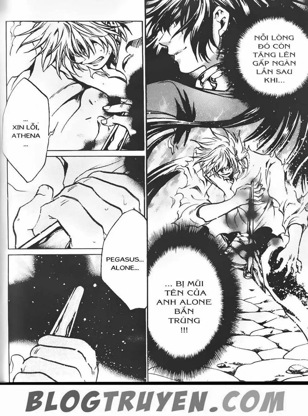 Truyện Tranh Truyền Thuyết Minh Vương - Sain Saiyan: The Lost Canvas trang 4