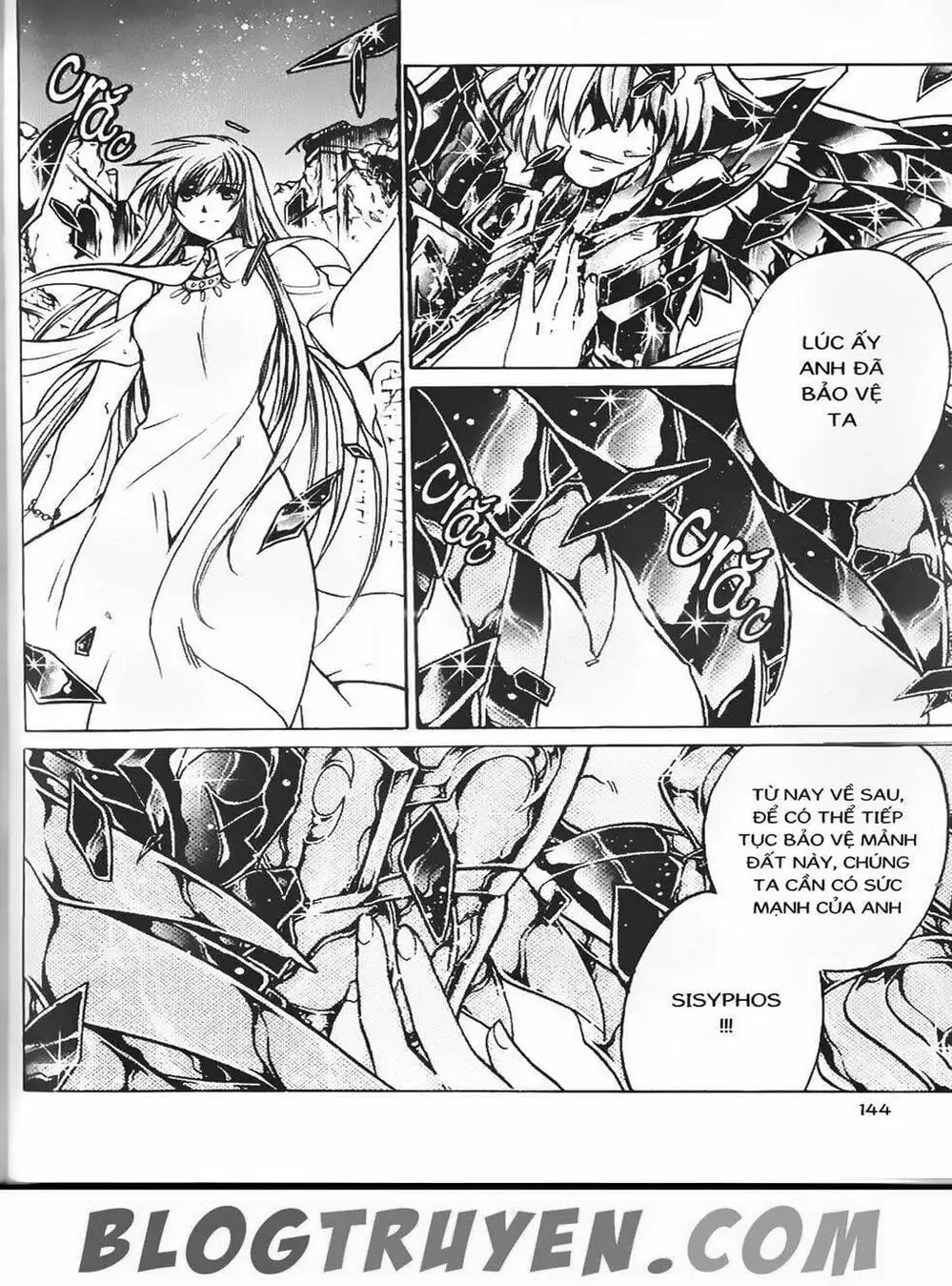 Truyện Tranh Truyền Thuyết Minh Vương - Sain Saiyan: The Lost Canvas trang 4