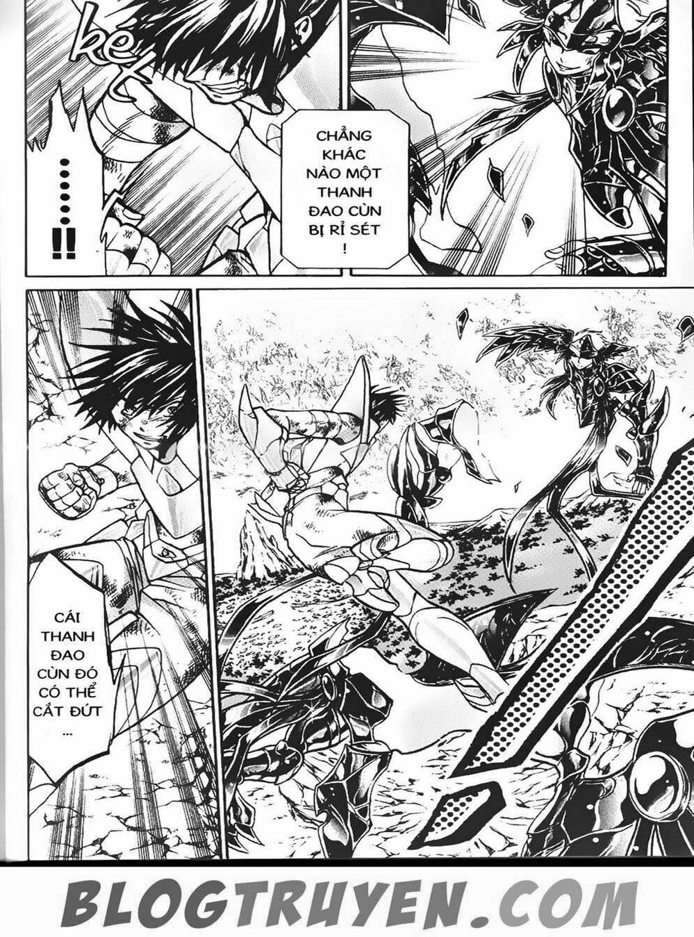 Truyện Tranh Truyền Thuyết Minh Vương - Sain Saiyan: The Lost Canvas trang 4