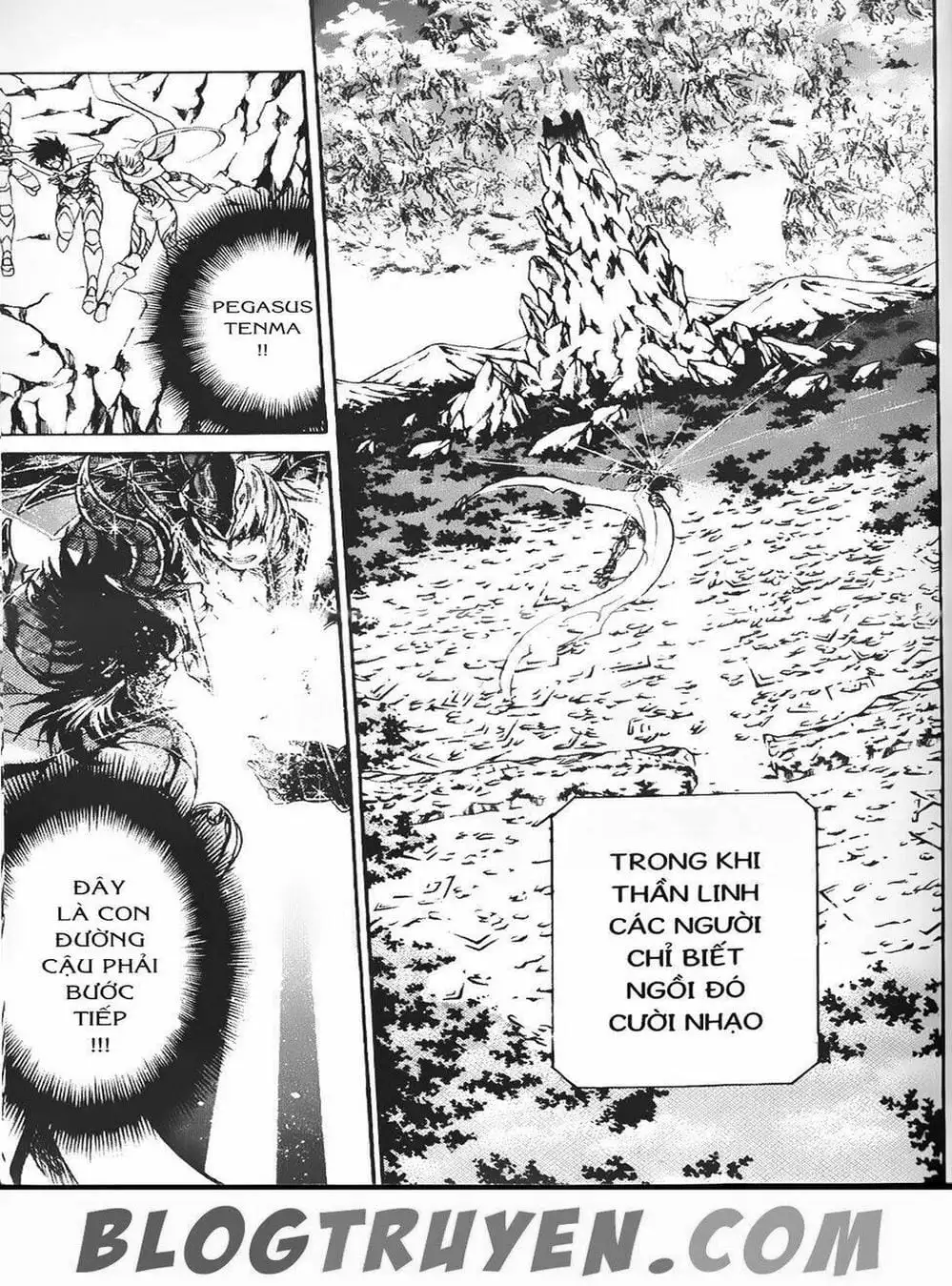 Truyện Tranh Truyền Thuyết Minh Vương - Sain Saiyan: The Lost Canvas trang 4