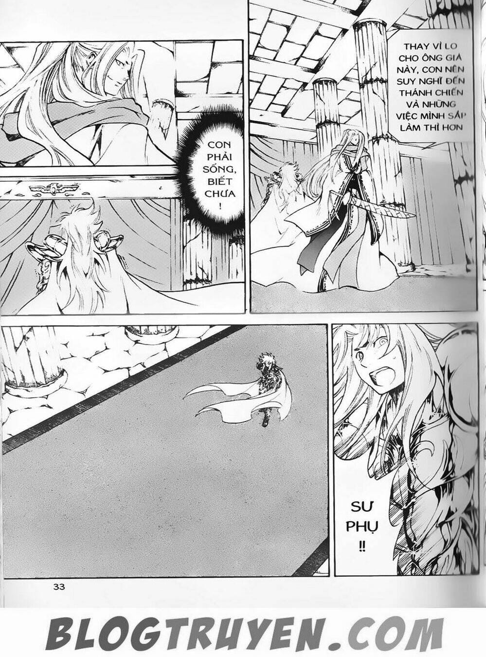 Truyện Tranh Truyền Thuyết Minh Vương - Sain Saiyan: The Lost Canvas trang 4