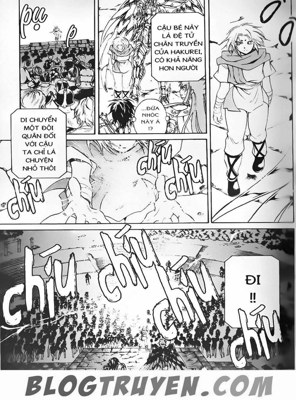 Truyện Tranh Truyền Thuyết Minh Vương - Sain Saiyan: The Lost Canvas trang 4