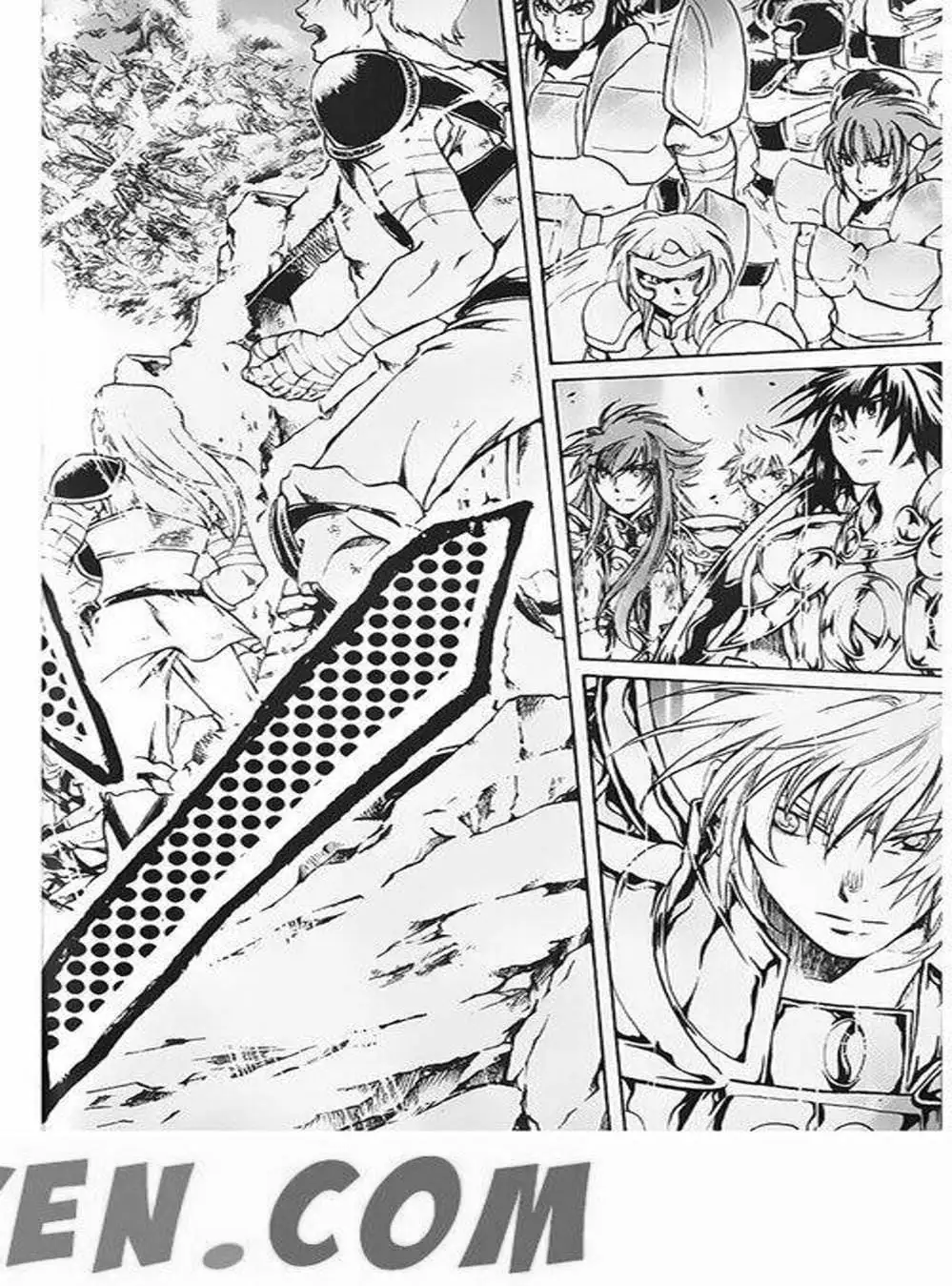 Truyện Tranh Truyền Thuyết Minh Vương - Sain Saiyan: The Lost Canvas trang 4