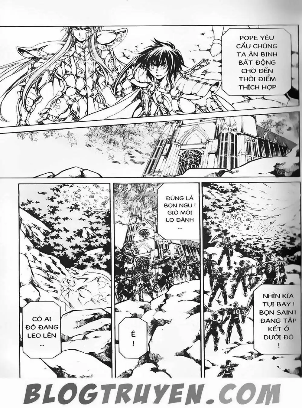 Truyện Tranh Truyền Thuyết Minh Vương - Sain Saiyan: The Lost Canvas trang 4