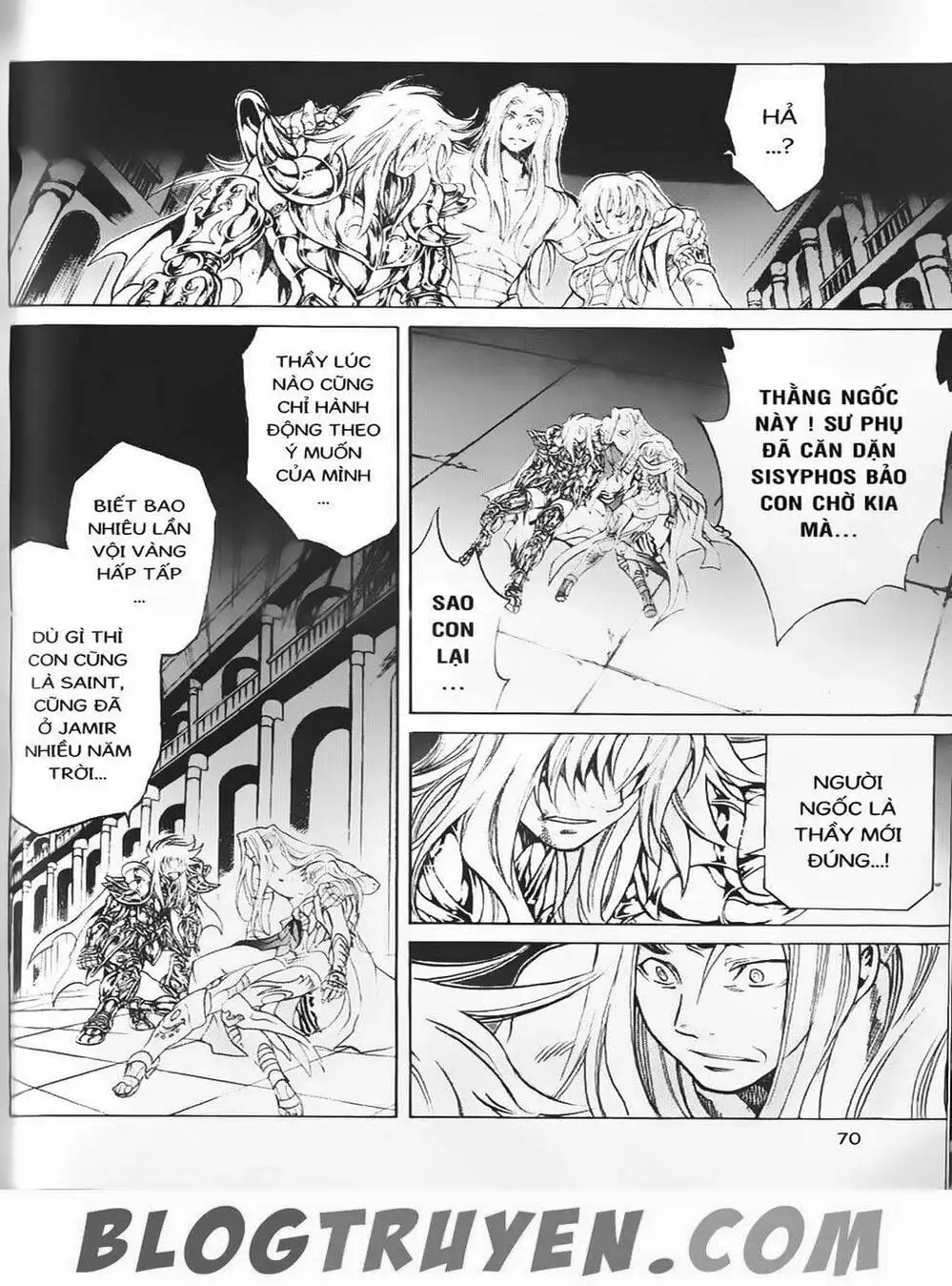 Truyện Tranh Truyền Thuyết Minh Vương - Sain Saiyan: The Lost Canvas trang 4