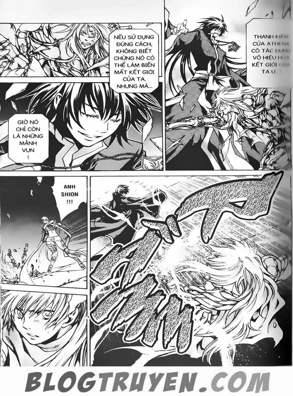 Truyện Tranh Truyền Thuyết Minh Vương - Sain Saiyan: The Lost Canvas trang 4