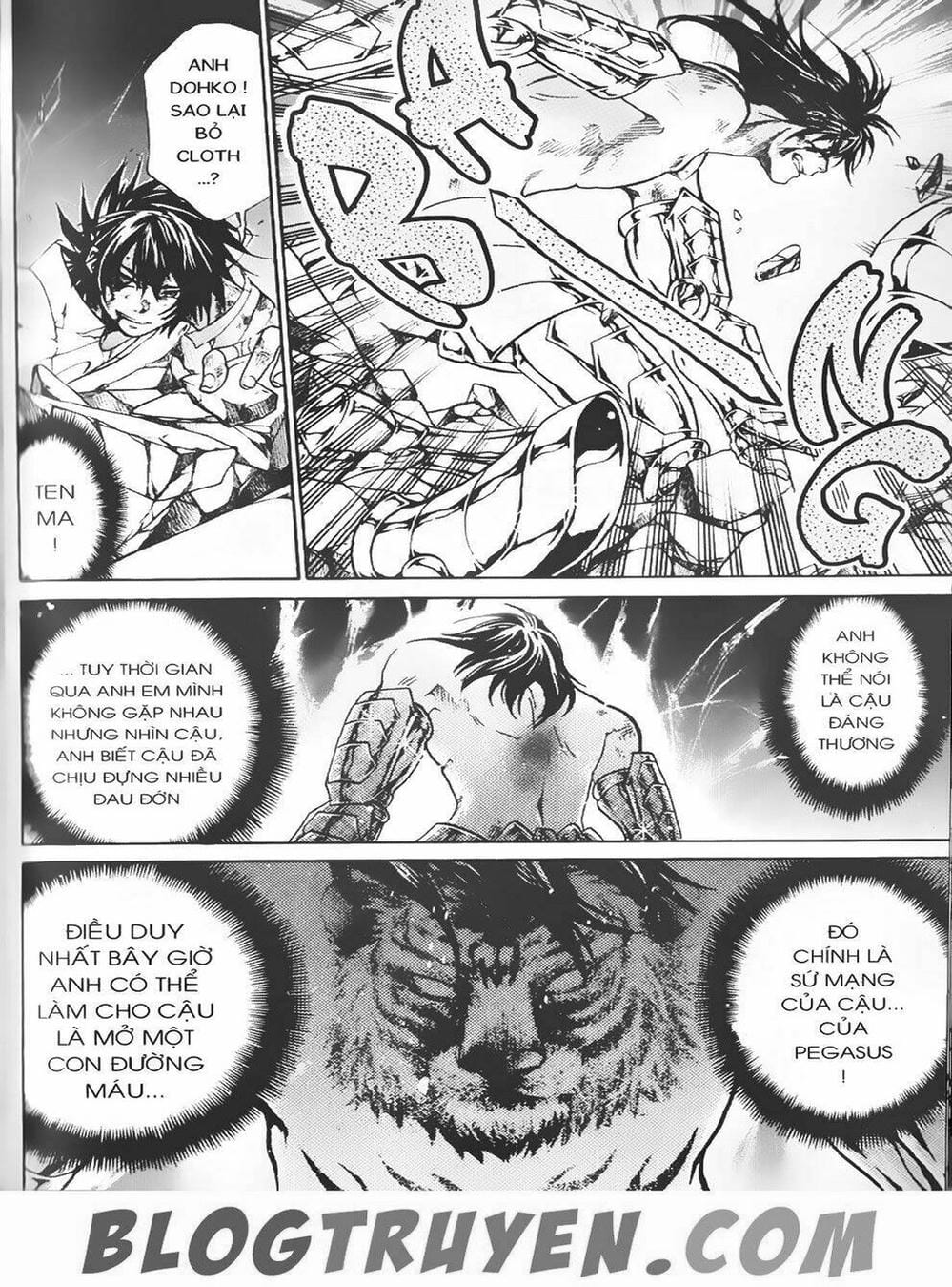 Truyện Tranh Truyền Thuyết Minh Vương - Sain Saiyan: The Lost Canvas trang 4