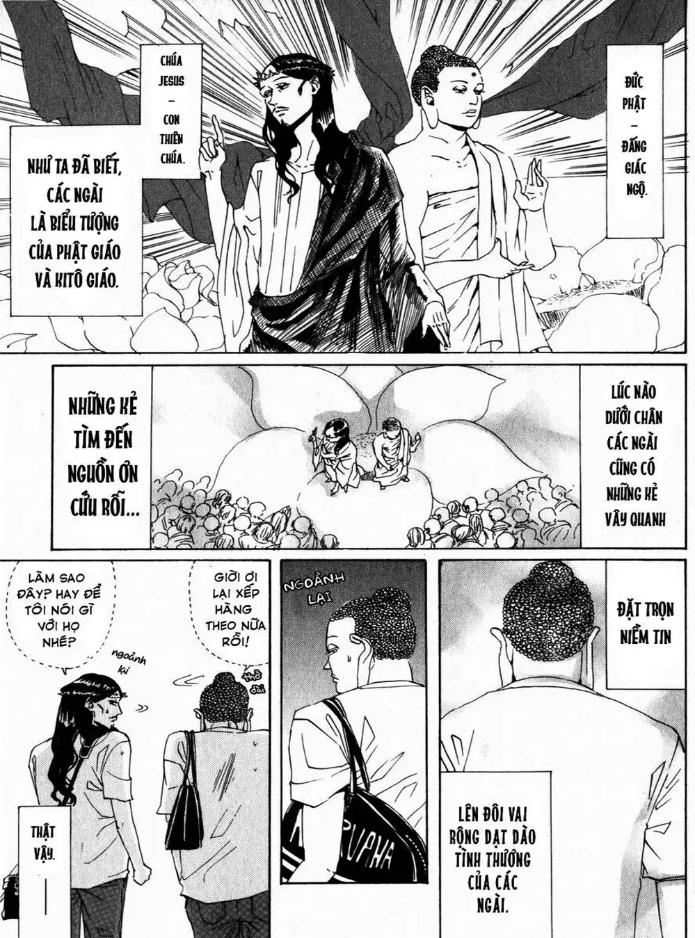 Truyện Tranh Chúa Jesus Và Phật Gautama - Saint Oniisan trang 3