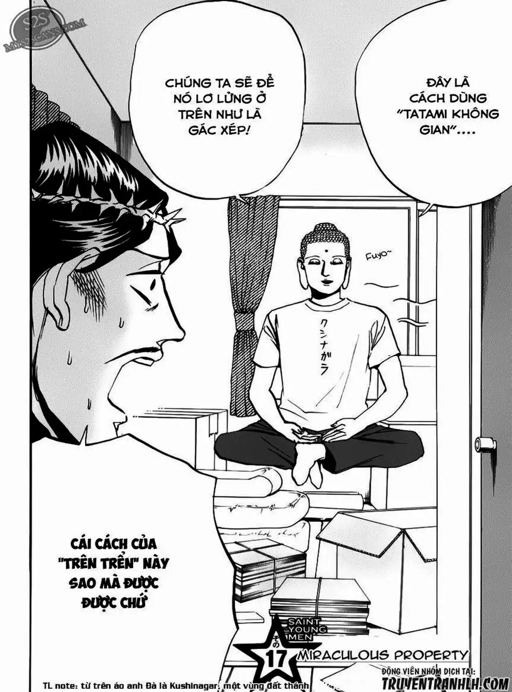 Truyện Tranh Chúa Jesus Và Phật Gautama - Saint Oniisan trang 3