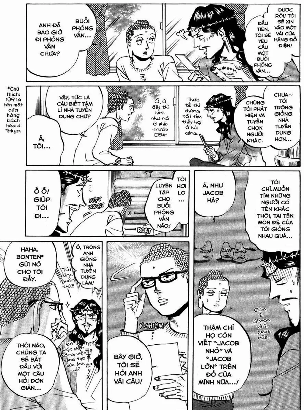 Truyện Tranh Chúa Jesus Và Phật Gautama - Saint Oniisan trang 3