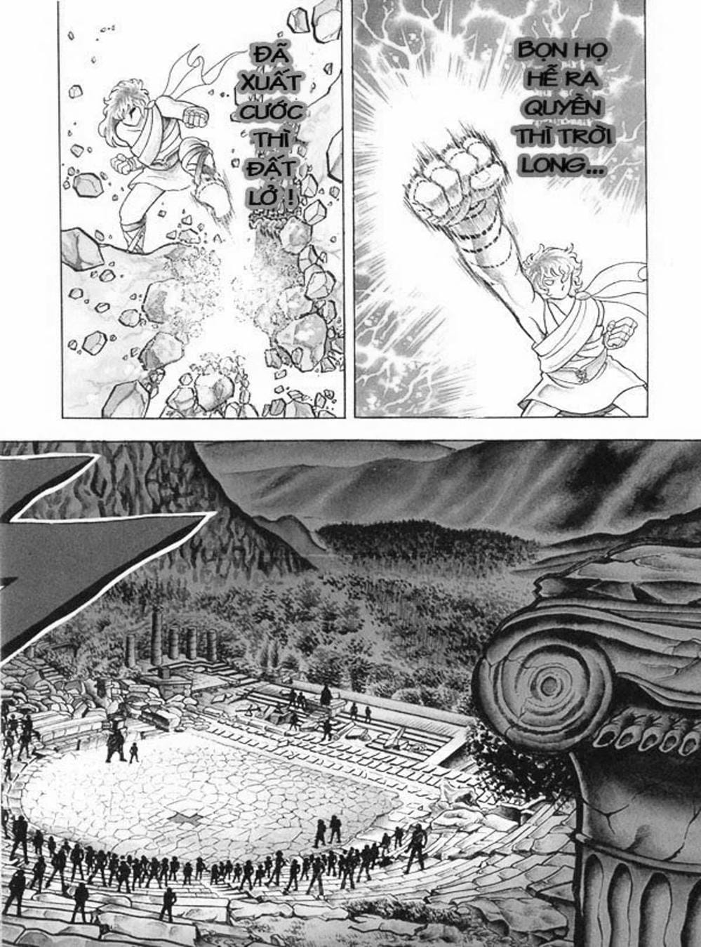 Truyện Tranh Áo Giáp Vàng - Saint Seiya trang 4