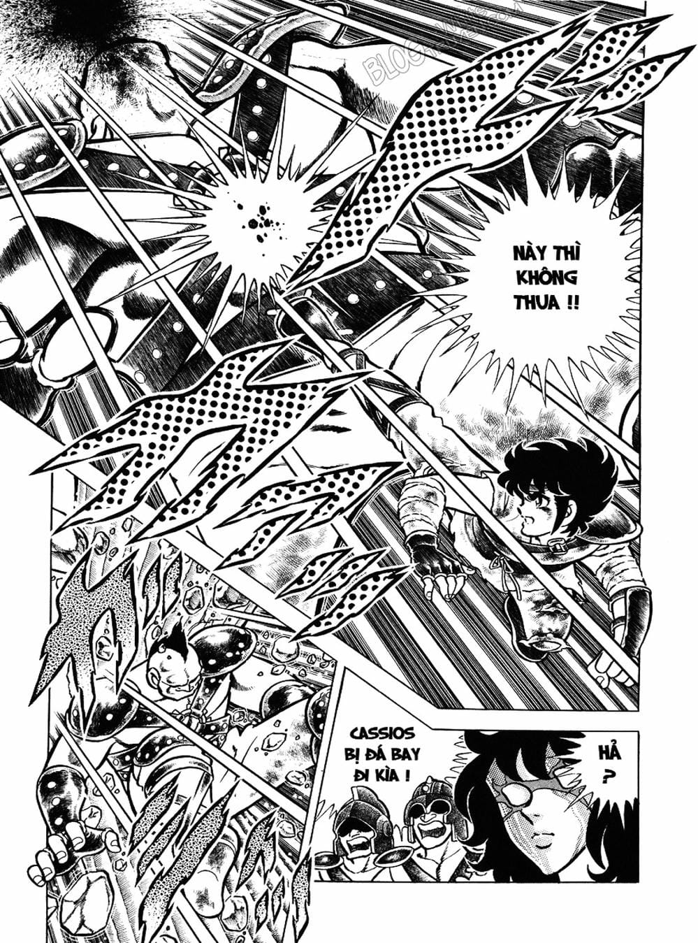 Truyện Tranh Áo Giáp Vàng - Saint Seiya trang 4