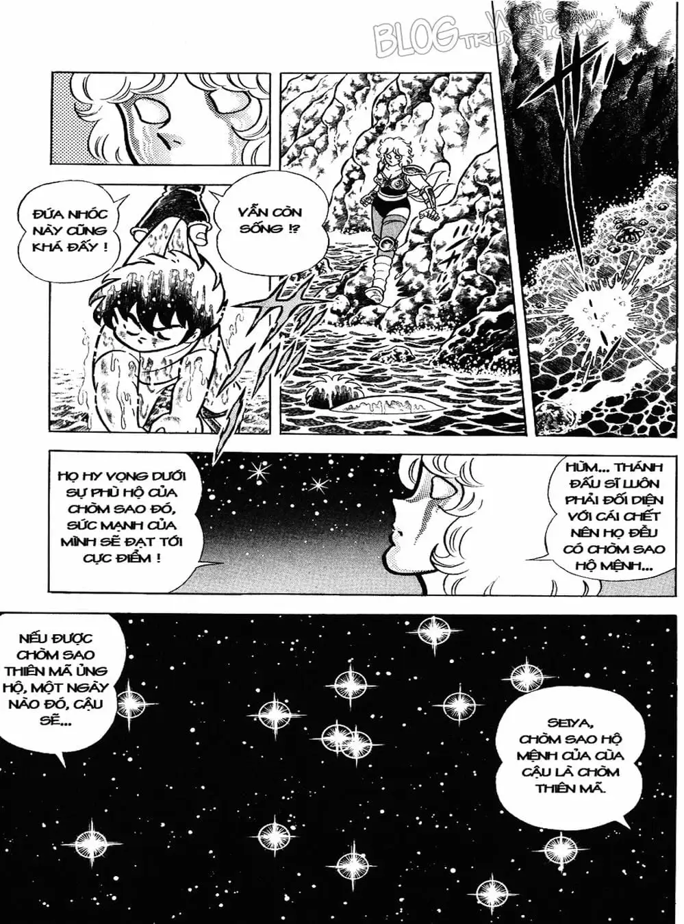 Truyện Tranh Áo Giáp Vàng - Saint Seiya trang 4