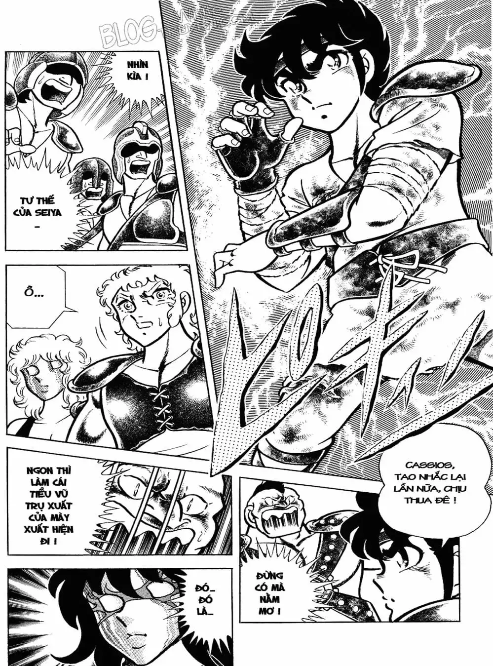Truyện Tranh Áo Giáp Vàng - Saint Seiya trang 4