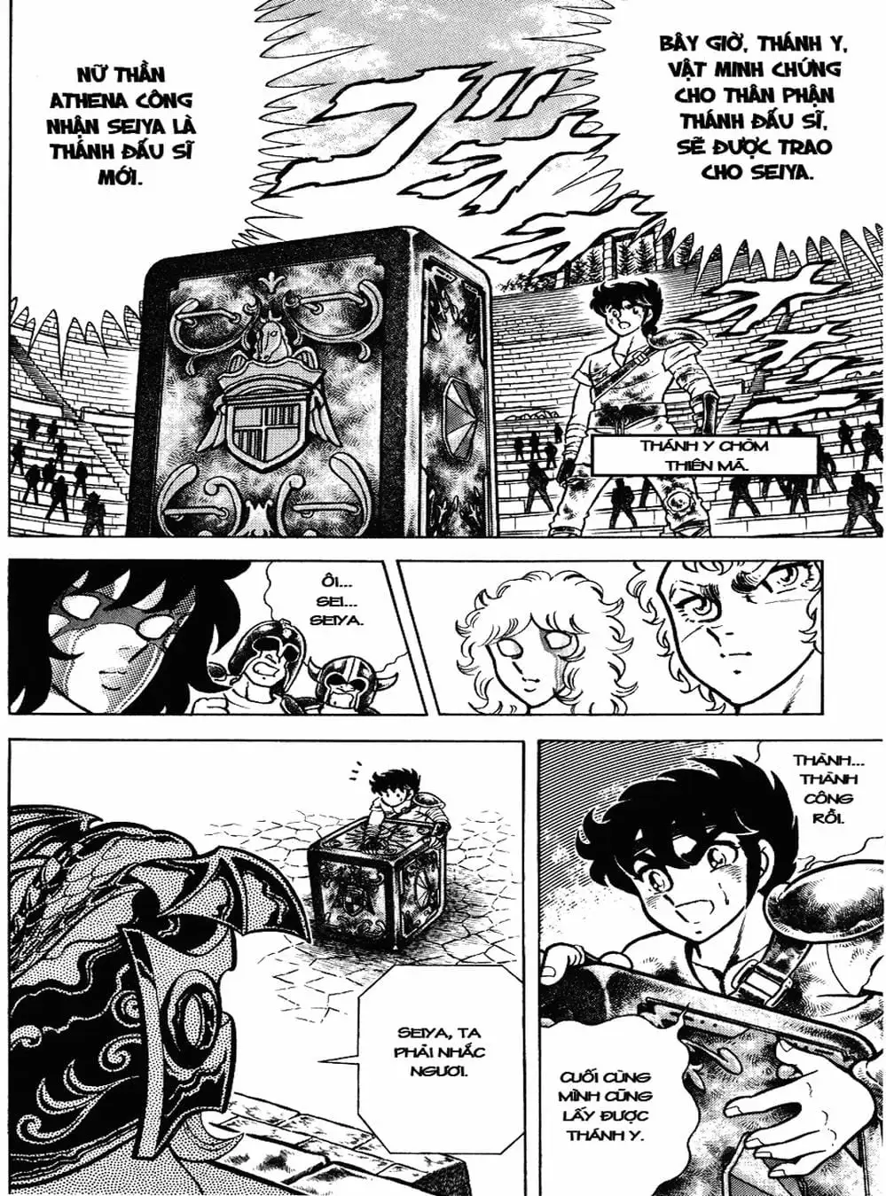 Truyện Tranh Áo Giáp Vàng - Saint Seiya trang 4