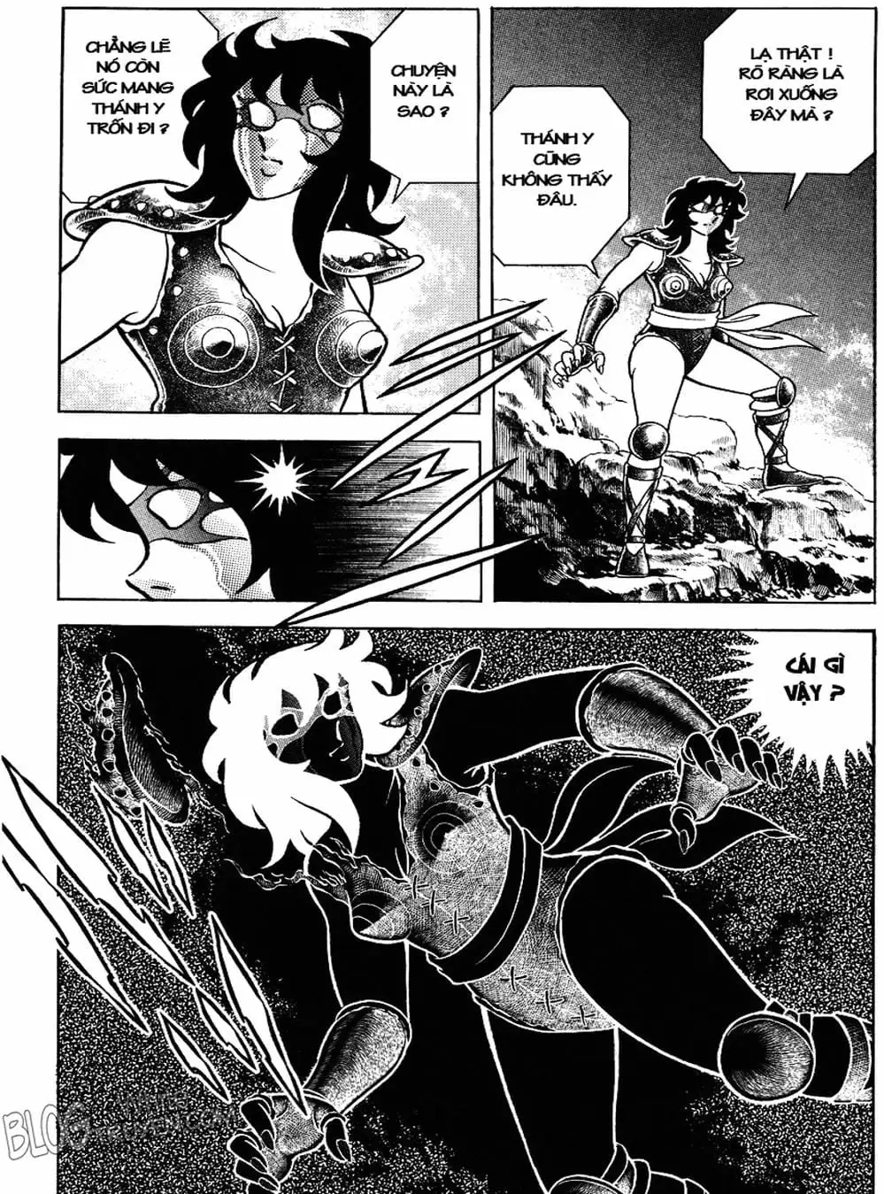 Truyện Tranh Áo Giáp Vàng - Saint Seiya trang 4