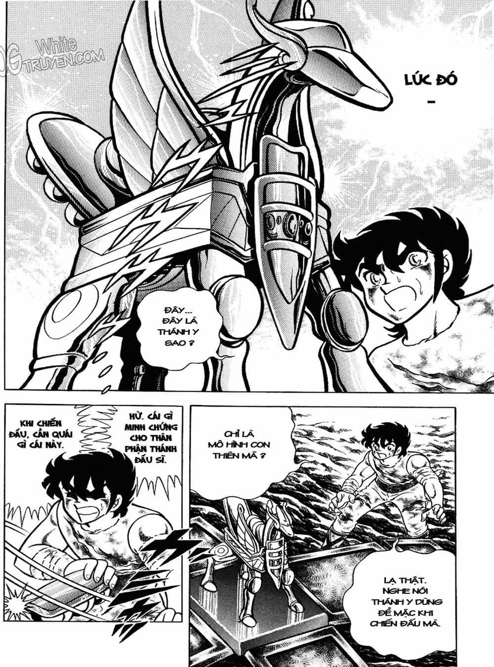 Truyện Tranh Áo Giáp Vàng - Saint Seiya trang 4