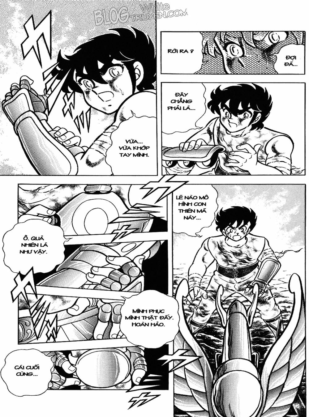 Truyện Tranh Áo Giáp Vàng - Saint Seiya trang 4