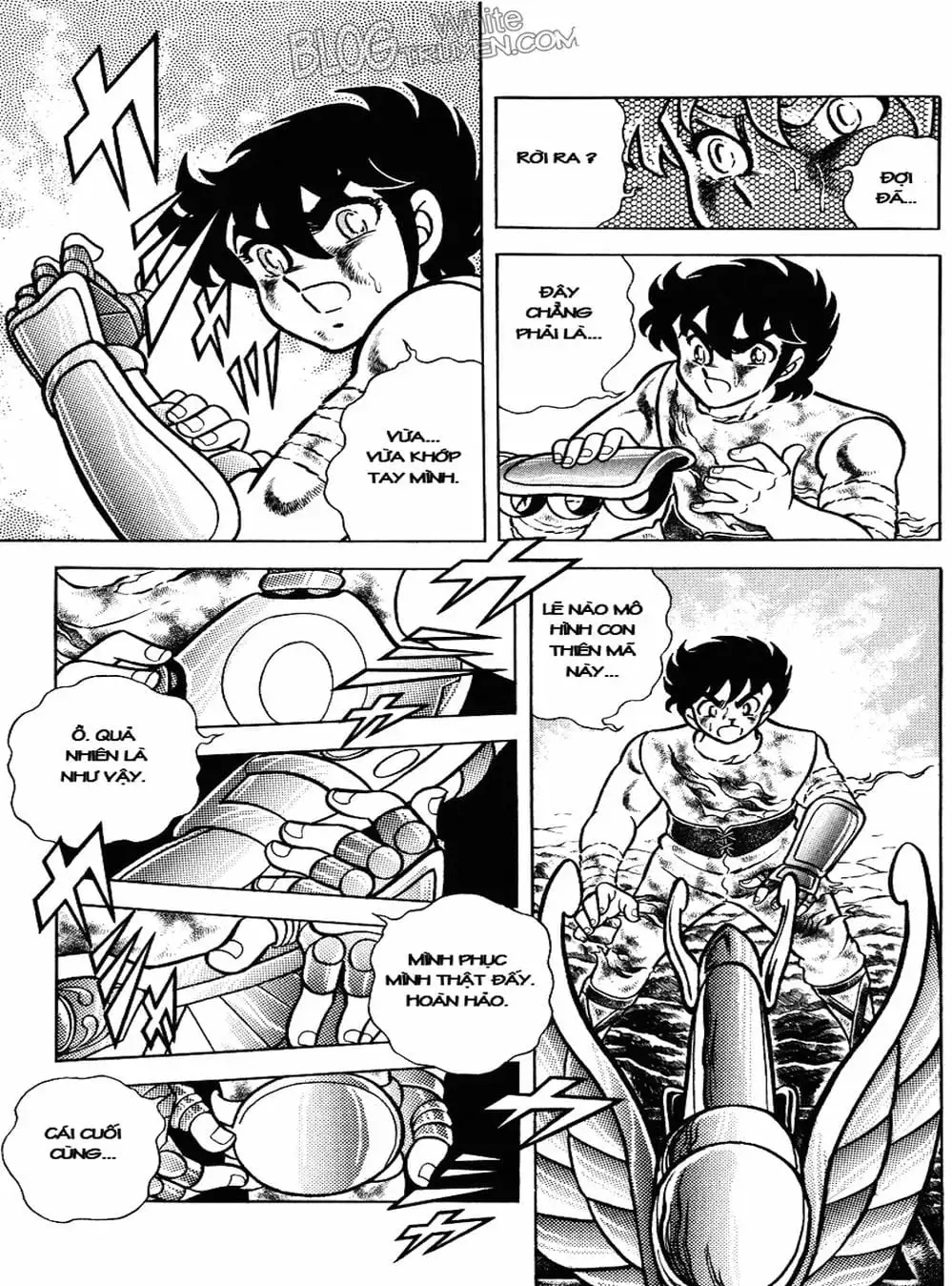 Truyện Tranh Áo Giáp Vàng - Saint Seiya trang 4