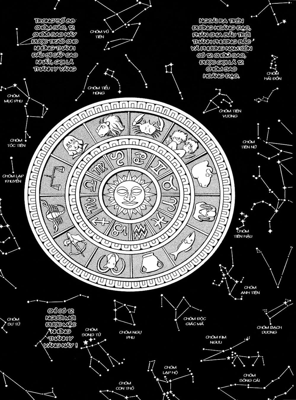 Truyện Tranh Áo Giáp Vàng - Saint Seiya trang 4