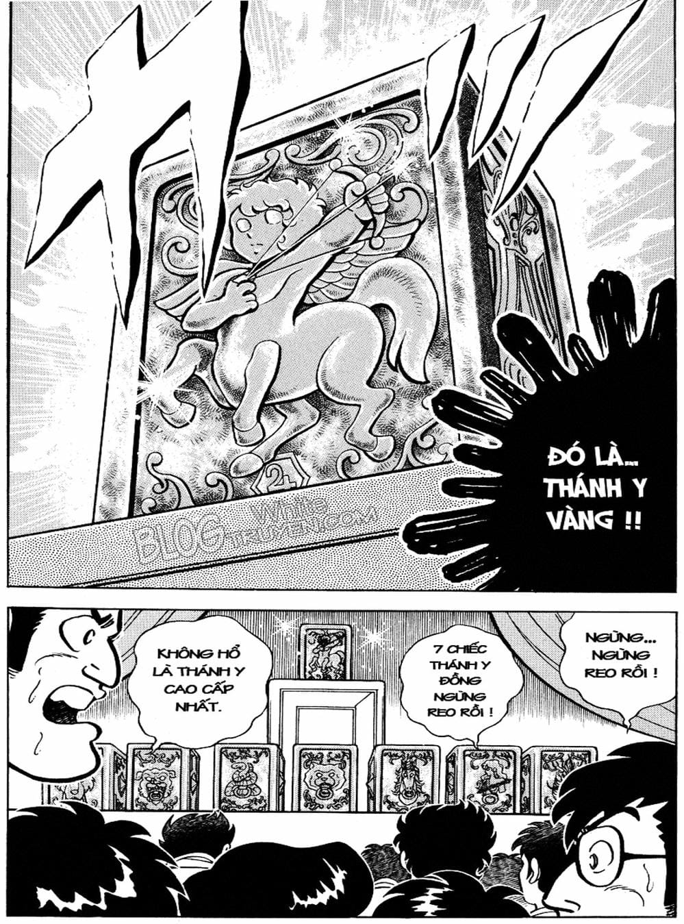 Truyện Tranh Áo Giáp Vàng - Saint Seiya trang 4