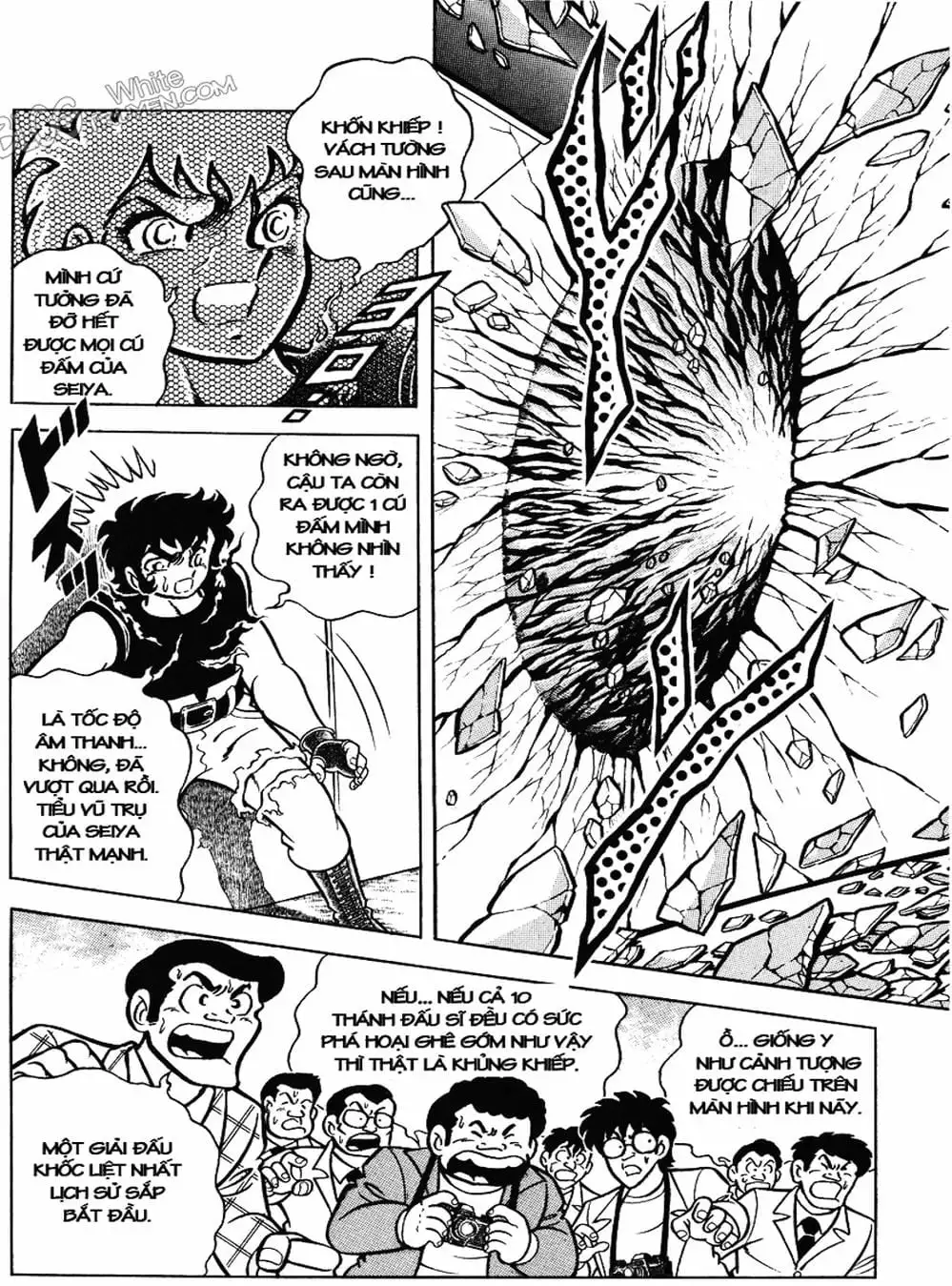 Truyện Tranh Áo Giáp Vàng - Saint Seiya trang 4