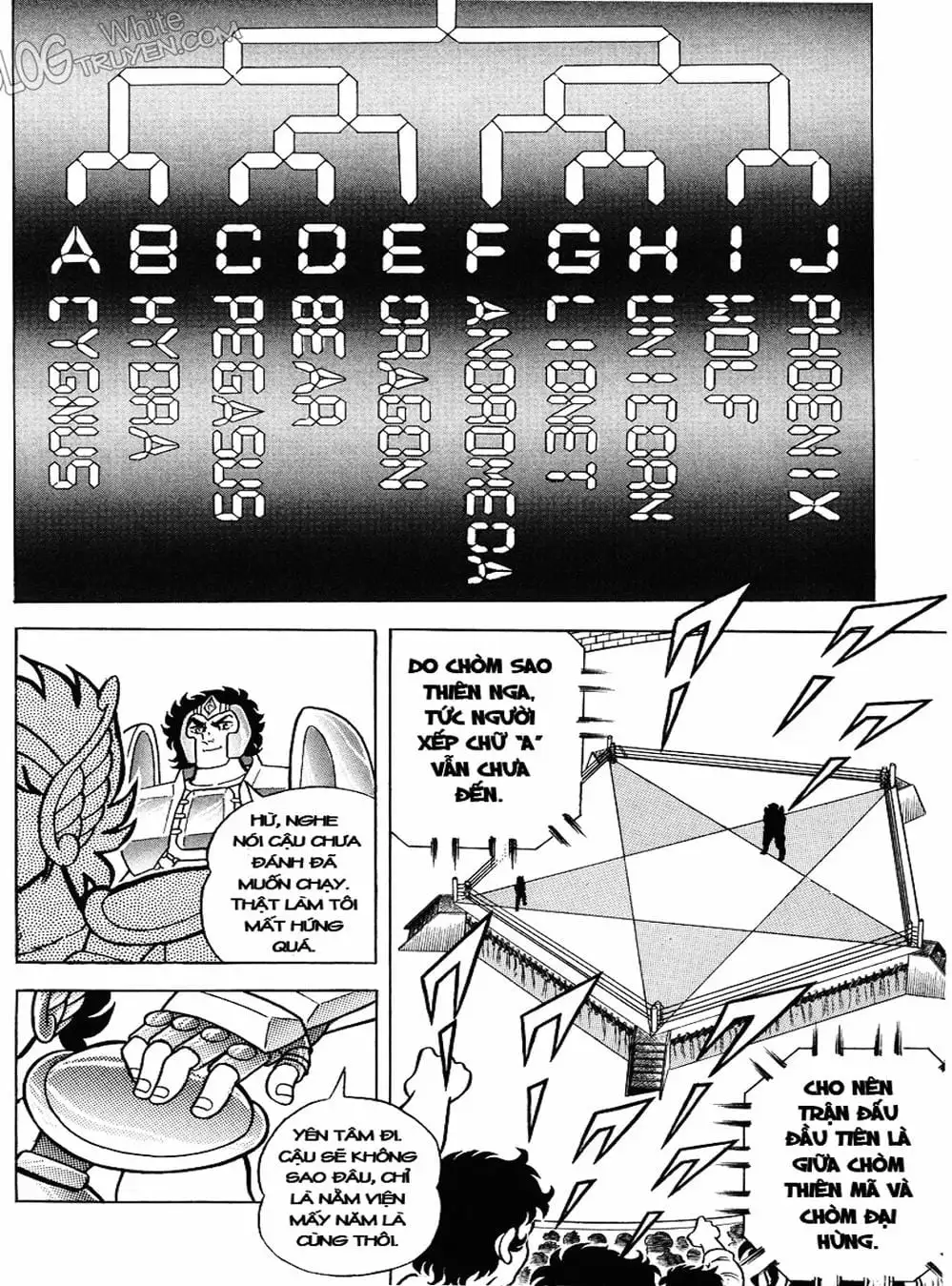Truyện Tranh Áo Giáp Vàng - Saint Seiya trang 4