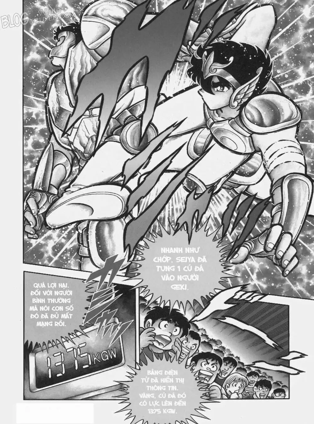 Truyện Tranh Áo Giáp Vàng - Saint Seiya trang 4