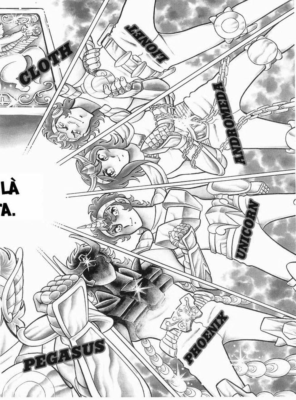 Truyện Tranh Áo Giáp Vàng - Saint Seiya trang 4